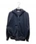 CAHLUMN（カウラム）の古着「Heavy Weight Jersey Thermal 　1023390900031Lined Zip Hoodie」｜ブラック