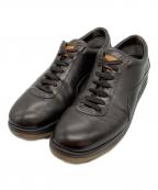 LOUIS VUITTONルイ ヴィトン）の古着「レザースニーカー」｜ブラウン