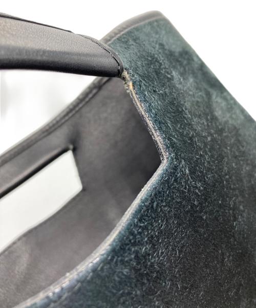 LOEWE（ロエベ）LOEWE (ロエベ) スエードハンドバッグ ブラックの古着・服飾アイテム