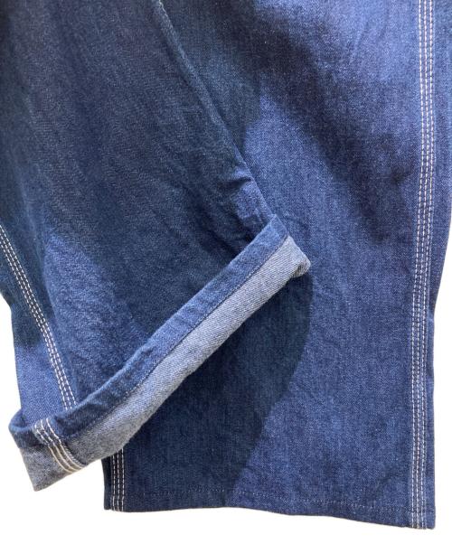 round house（ラウンドハウス）round house (ラウンドハウス) オーバーオール ブルー サイズ:36の古着・服飾アイテム