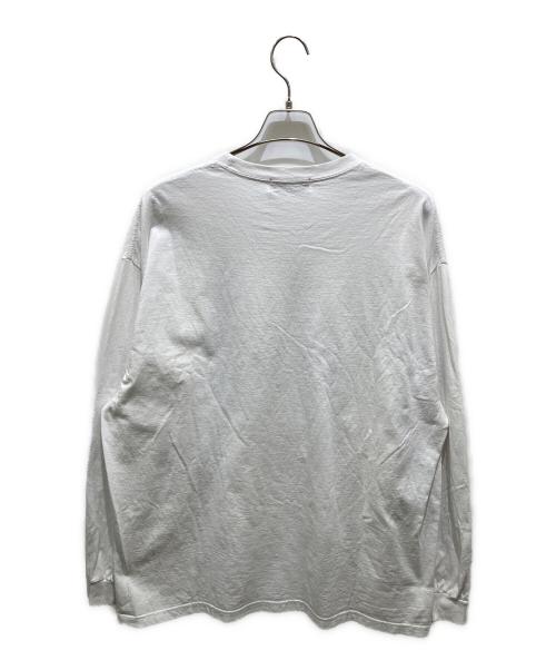 flagstuff（フラグスタフ）flagstuff (フラグスタフ) GHOST IN THE SHELL (ゴーストインザシェル) プリントカットソー　FS1616 ホワイト サイズ:XXLの古着・服飾アイテム