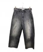 Wrangler×UNFOLLOWラングラー×アンフォロー）の古着「FOLL 4P JEANS addict　WS0202」｜ブラック