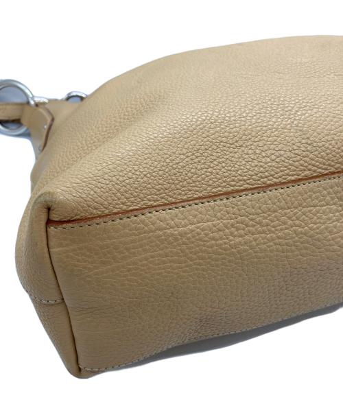 PRADA（プラダ）PRADA (プラダ) レザーバッグ　BR4373　31 14 ベージュの古着・服飾アイテム