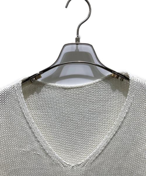 Gypsohila（ジプソフィア）Gypsohila (ジプソフィア) Lightly Knit Tops　GPG-511 ベージュ サイズ:Fの古着・服飾アイテム