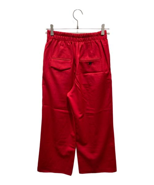 ORGANIC BY JOHN PATRICK（オーガニック バイ ジョン パトリック）ORGANIC BY JOHN PATRICK (オーガニック バイ ジョン パトリック) EVERDAY TUCK PANTS　RH-09 レッド サイズ:XSの古着・服飾アイテム