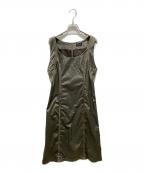 TRUNK HIROKO KOSHINOトランク ヒロコ コシノ）の古着「ノースリーブワンピース　RSEEV-74330」｜カーキ