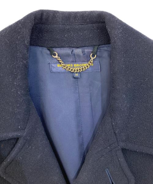 BROOKS BROTHERS（ブルックスブラザーズ）BROOKS BROTHERS (ブルックスブラザーズ) Pコート ブラック サイズ:Mの古着・服飾アイテム