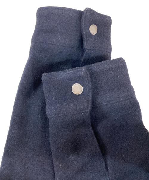 346 BROOKS BROTHERS（346 ブルックスブラザーズ）346 BROOKS BROTHERS (346 ブルックスブラザーズ) メルトンウール バーシティジャケット ブラック サイズ:Mの古着・服飾アイテム