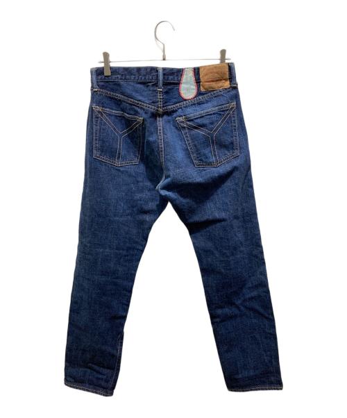 WAREHOUSE（ウエアハウス）WAREHOUSE (ウエアハウス) 横浜DeNAベイスターズ (ヨコハマディーエヌエーベイスターズ) デニムパンツ インディゴ サイズ:32の古着・服飾アイテム
