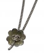 CHANELシャネル）の古着「ココマーククローバーネックレス　04P」｜シルバー