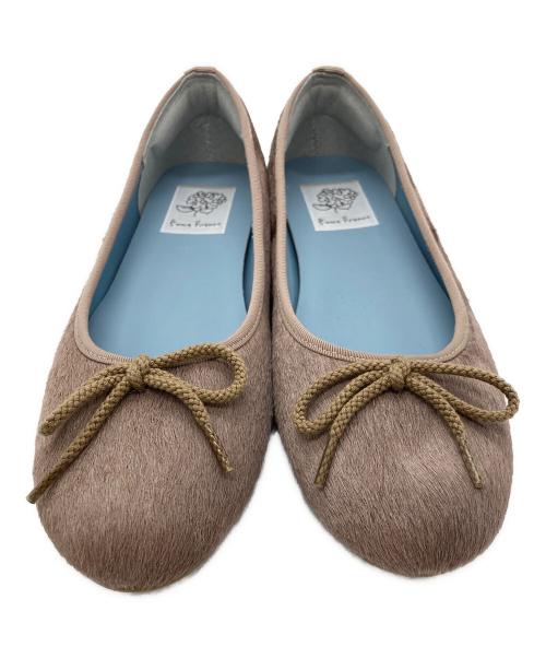 EMMA FRANCIS（エマフランシス）EMMA FRANCIS (エマフランシス) フラット バレエシューズ ベージュ サイズ:22.5cmの古着・服飾アイテム