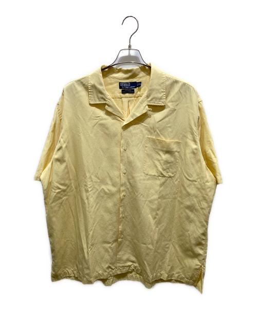 POLO RALPH LAUREN（ポロ・ラルフローレン）POLO RALPH LAUREN (ポロ・ラルフローレン) オープンカラーシャツ　CALDWELL イエロー サイズ:xxlの古着・服飾アイテム