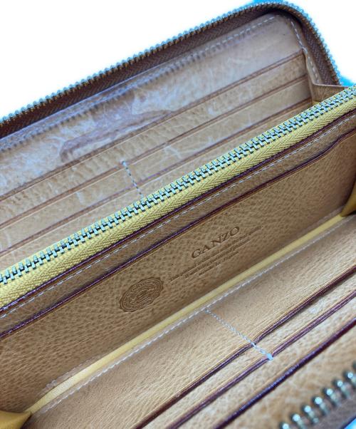 GANZO（ガンゾ）GANZO (ガンゾ) 長財布 ブラウンの古着・服飾アイテム