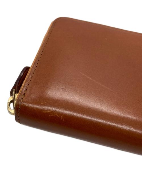 GANZO（ガンゾ）GANZO (ガンゾ) 長財布 ブラウンの古着・服飾アイテム