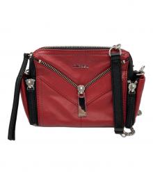 DIESEL（ディーゼル）の古着「LE-ZIPPER ショルダーバッグ」｜レッド