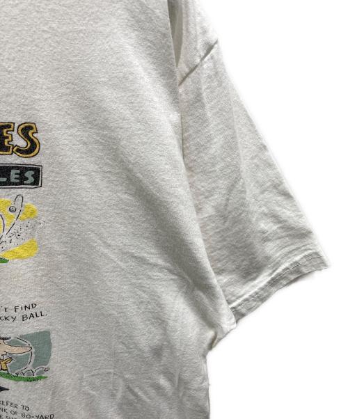 silver mountain（シルヴァー・マウンテン）silver mountain (シルヴァー・マウンテン) 半袖Tシャツ ホワイト サイズ:Lの古着・服飾アイテム