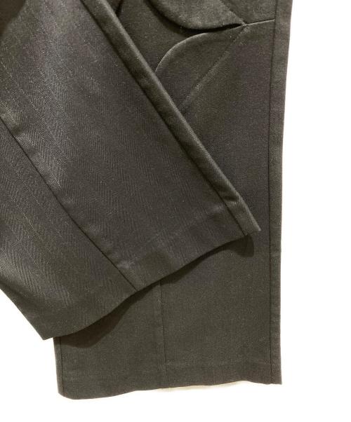 soerte（ソエルテ）soerte (ソエルテ) ワイドフレアパンツ ブラックの古着・服飾アイテム