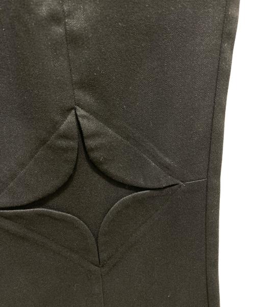 soerte（ソエルテ）soerte (ソエルテ) ワイドフレアパンツ ブラックの古着・服飾アイテム