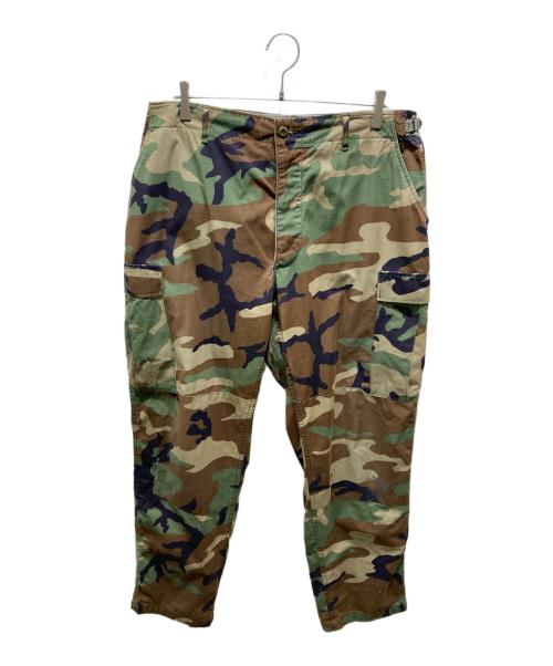 US ARMY（ユーエスアーミー）US ARMY (ユーエスアーミー) ウッドランドカモカーゴパンツ オリーブ サイズ:35の古着・服飾アイテム