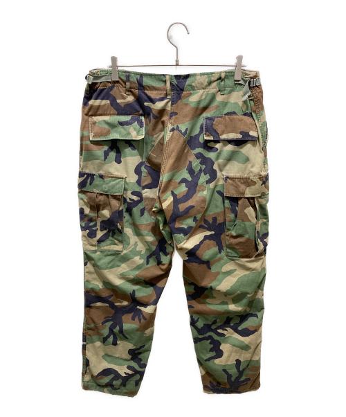 US ARMY（ユーエスアーミー）US ARMY (ユーエスアーミー) ウッドランドカモカーゴパンツ オリーブ サイズ:35の古着・服飾アイテム