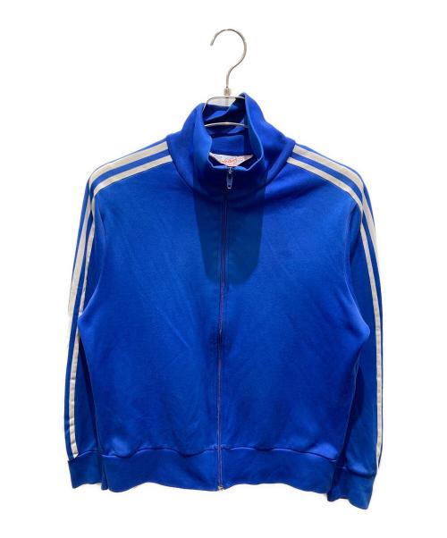 adidas（アディダス）adidas (アディダス) トラックジャケット　80'S ブルー サイズ:18の古着・服飾アイテム