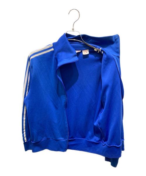 adidas（アディダス）adidas (アディダス) トラックジャケット　80'S ブルー サイズ:18の古着・服飾アイテム