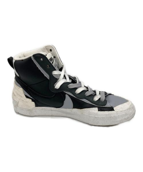 NIKE（ナイキ）NIKE (ナイキ) sacai (サカイ) BLAZER MID　BV0072-002 ブラック サイズ:27.5の古着・服飾アイテム