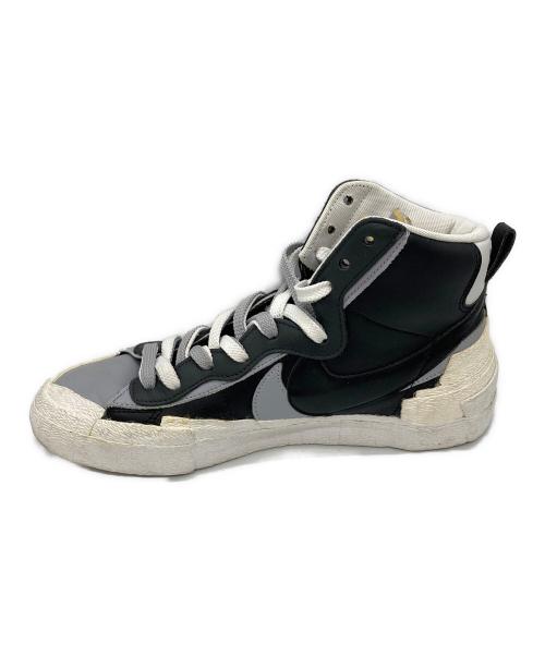 NIKE（ナイキ）NIKE (ナイキ) sacai (サカイ) BLAZER MID　BV0072-002 ブラック サイズ:27.5の古着・服飾アイテム
