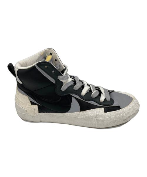 NIKE（ナイキ）NIKE (ナイキ) sacai (サカイ) BLAZER MID　BV0072-002 ブラック サイズ:27.5の古着・服飾アイテム