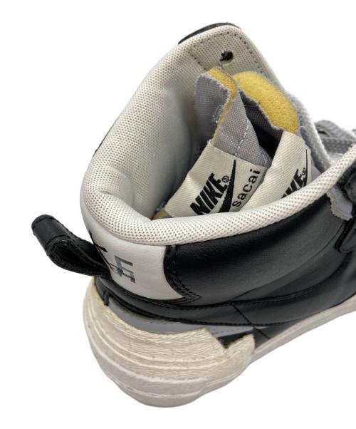 NIKE（ナイキ）NIKE (ナイキ) sacai (サカイ) BLAZER MID　BV0072-002 ブラック サイズ:27.5の古着・服飾アイテム