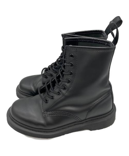 Dr.Martens（ドクターマーチン）Dr.Martens (ドクターマーチン) 8ホールブーツ ブラック サイズ:4の古着・服飾アイテム