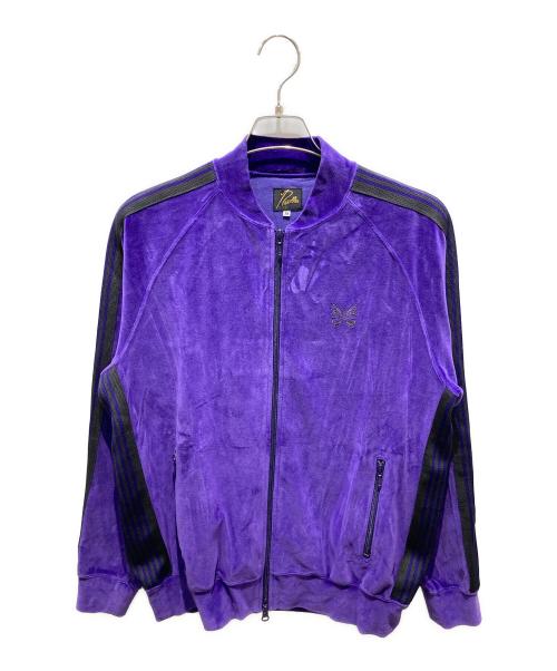 Needles（ニードルズ）Needles (ニードルズ) R.C. Track Jacket - C/Pe Velour パープル サイズ:Mの古着・服飾アイテム