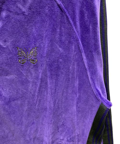 Needles（ニードルズ）Needles (ニードルズ) R.C. Track Jacket - C/Pe Velour パープル サイズ:Mの古着・服飾アイテム