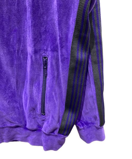 Needles（ニードルズ）Needles (ニードルズ) R.C. Track Jacket - C/Pe Velour パープル サイズ:Mの古着・服飾アイテム