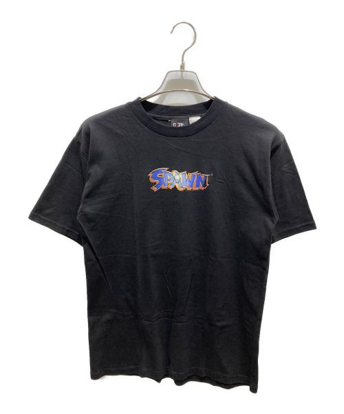 giant（ジャイアント）giant (ジャイアント) ラバープリントＴ　SPAWN ブラック サイズ:XLの古着・服飾アイテム