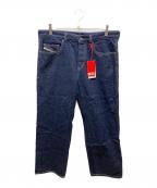 DIESELディーゼル）の古着「2001 D-MACRO ワイドデニムパンツ　A12821」｜インディゴ