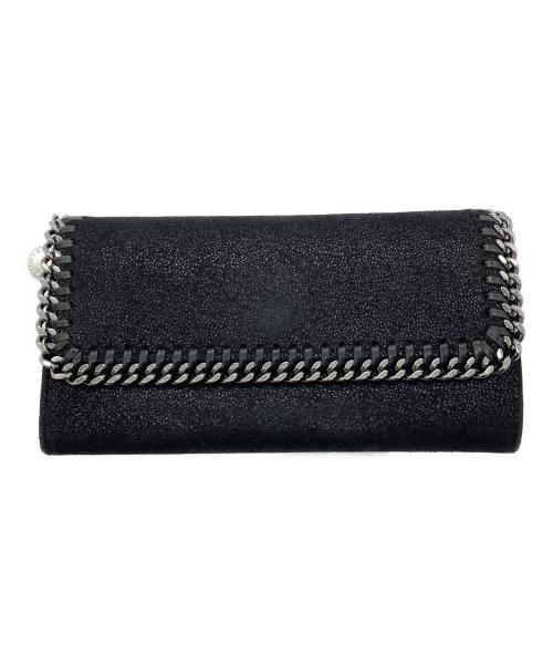 STELLA McCARTNEY（ステラマッカートニー）STELLA McCARTNEY (ステラマッカートニー) ファラベラ コンチネンタルウォレット　430999 ブラックの古着・服飾アイテム