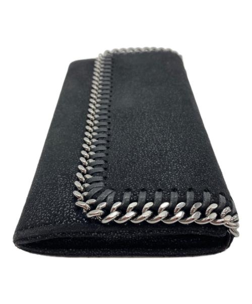 STELLA McCARTNEY（ステラマッカートニー）STELLA McCARTNEY (ステラマッカートニー) ファラベラ コンチネンタルウォレット　430999 ブラックの古着・服飾アイテム