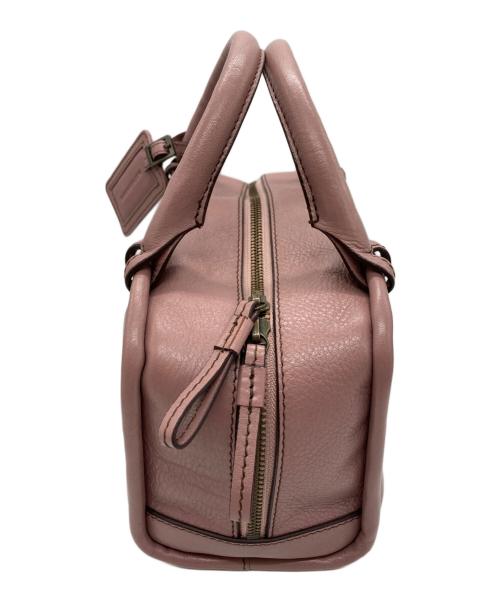 MOTHERHOUSE（マザーハウス）MOTHERHOUSE (マザーハウス) 2WAYバッグ ピンクの古着・服飾アイテム