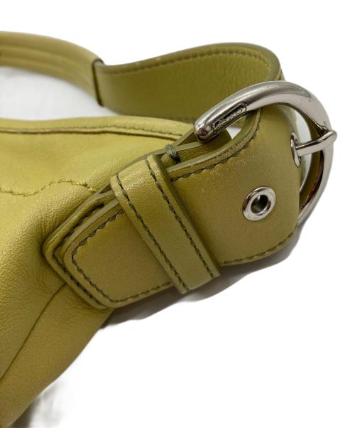 COACH（コーチ）COACH (コーチ) ワンショルダーバッグ　9541 イエローの古着・服飾アイテム