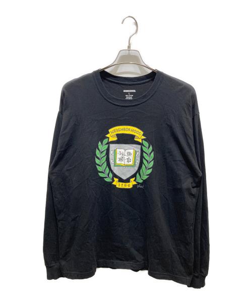 NEIGHBORHOOD（ネイバーフッド）NEIGHBORHOOD (ネイバーフッド) ロングスリーブカットソー ブラック サイズ:Lの古着・服飾アイテム
