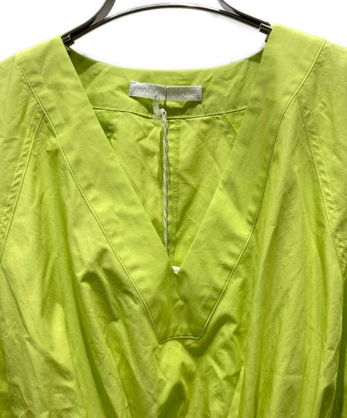 KANAKO SAKAI（カナコ サカイ）KANAKO SAKAI (カナコ サカイ) ORGANIC COTTON V-NECK TOP　KS2301042　Ron Herman 別注 イエロー サイズ:34の古着・服飾アイテム