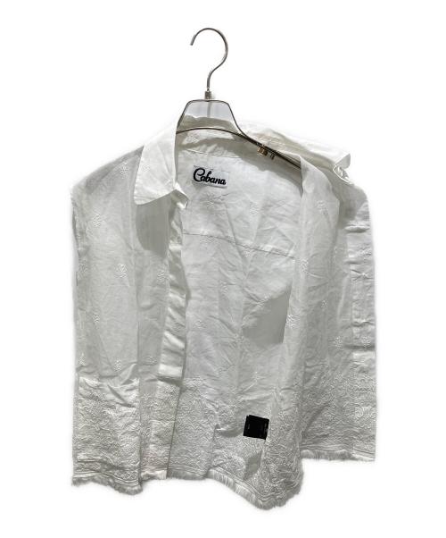 CABANA（カバナ）CABANA (カバナ) ノースリーブブラウス　22SS-SH02-A ホワイト サイズ:36の古着・服飾アイテム