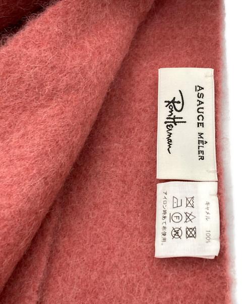 Ron Herman（ロンハーマン）Ron Herman (ロンハーマン) ASAUCE MELER (アソースメレ) マフラー ピンクの古着・服飾アイテム