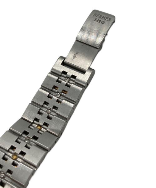 HERMES（エルメス）HERMES (エルメス) リストウォッチ　378816L olympia  ベージュの古着・服飾アイテム