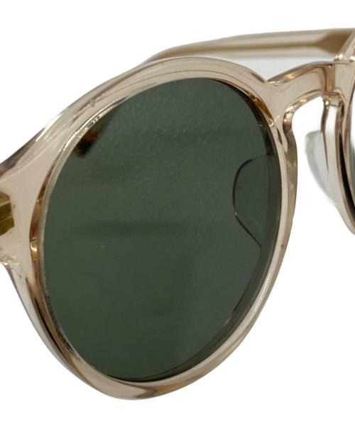 BLANC（ブラン）BLANC (ブラン) サングラス　B0013 ベージュ サイズ:50□120-145の古着・服飾アイテム