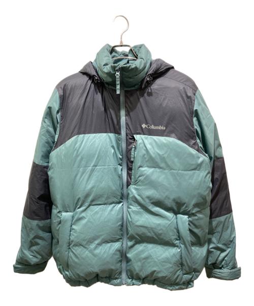 Columbia（コロンビア）Columbia (コロンビア) ブーロポイントパス ダウンジャケット グリーン サイズ:Lの古着・服飾アイテム