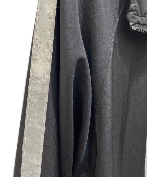 stussy（ステューシー）stussy (ステューシー) サイドラインジャケット　 90’S USA製 ブラック サイズ:Mの古着・服飾アイテム