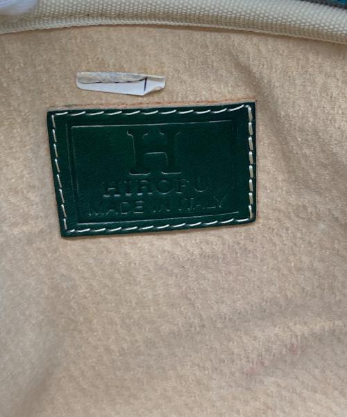 HIROFU（ヒロフ）HIROFU (ヒロフ) ハンドバッグ グリーンの古着・服飾アイテム
