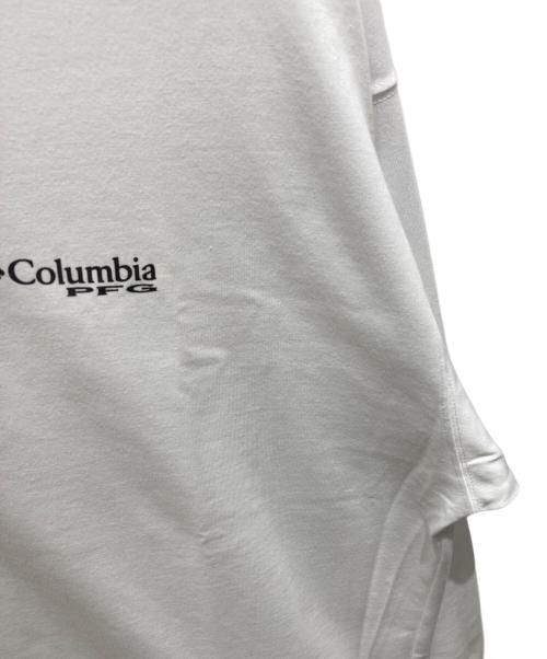 Columbia（コロンビア）Columbia (コロンビア) BEAMS (ビームス) ロングスリーブカットソー ホワイト サイズ:XLの古着・服飾アイテム